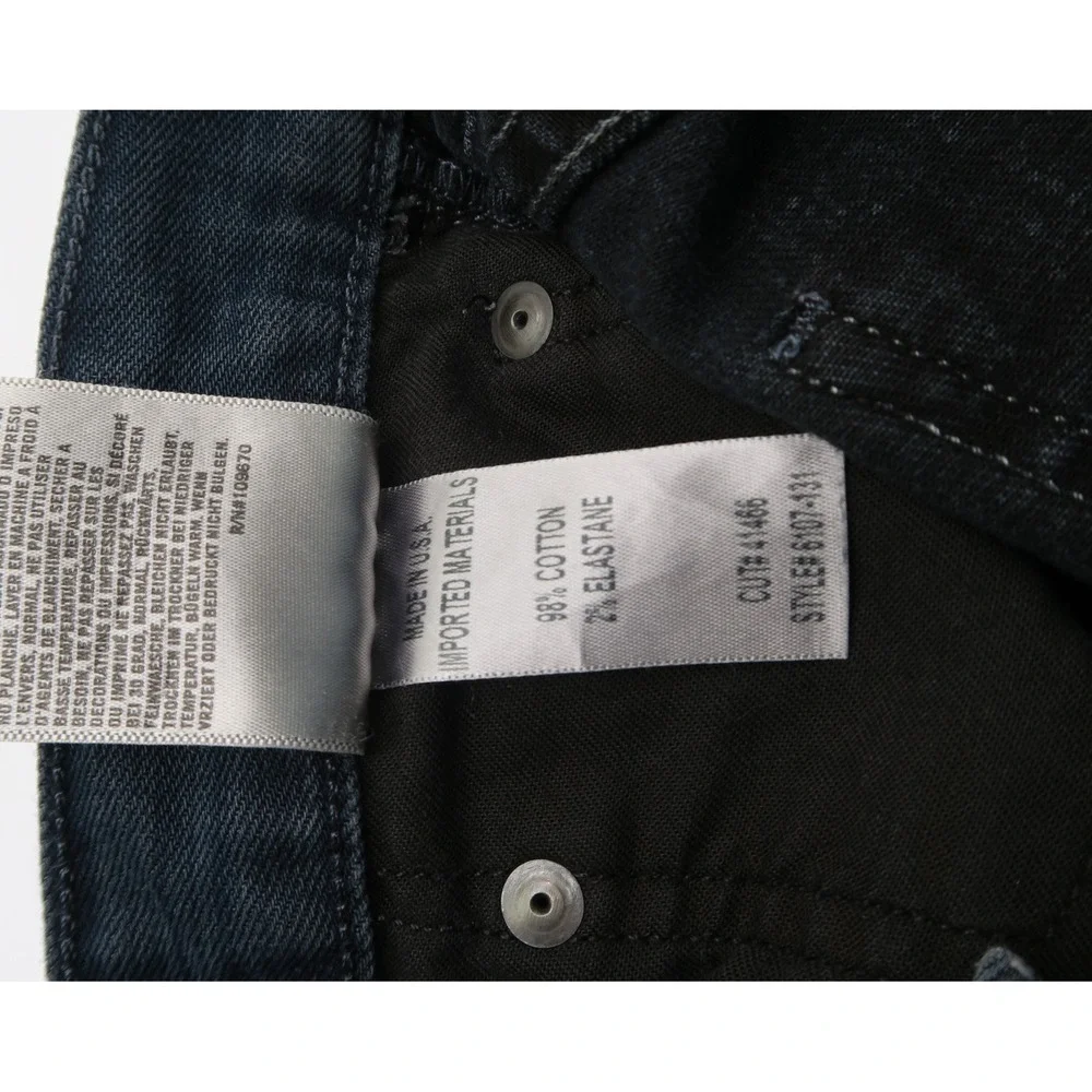Citizens of Humanity Gage Straight Leg Jeans Dark Wash Mens 34 6107-431 Indigo